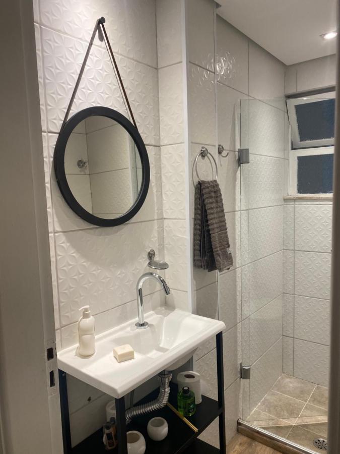 Apartamento Agradavel Em Santos Na Rua Da Praia. מראה חיצוני תמונה