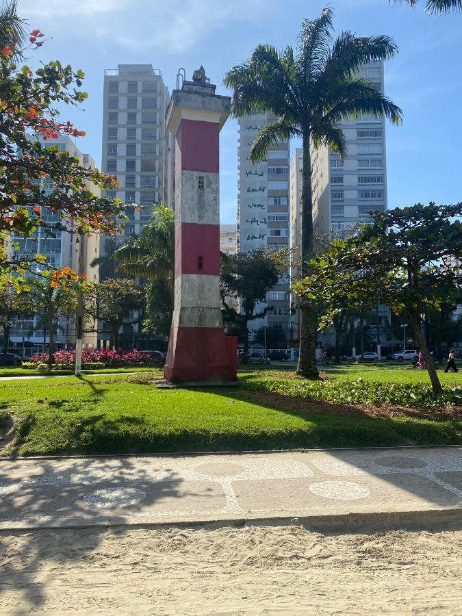 Apartamento Agradavel Em Santos Na Rua Da Praia. מראה חיצוני תמונה