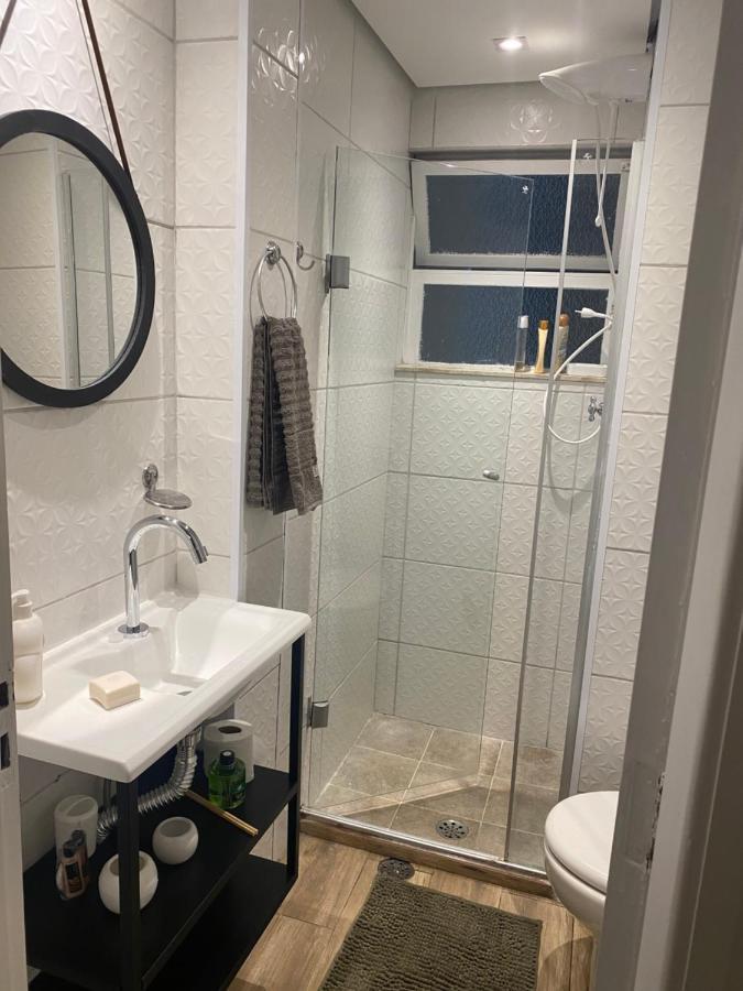 Apartamento Agradavel Em Santos Na Rua Da Praia. מראה חיצוני תמונה